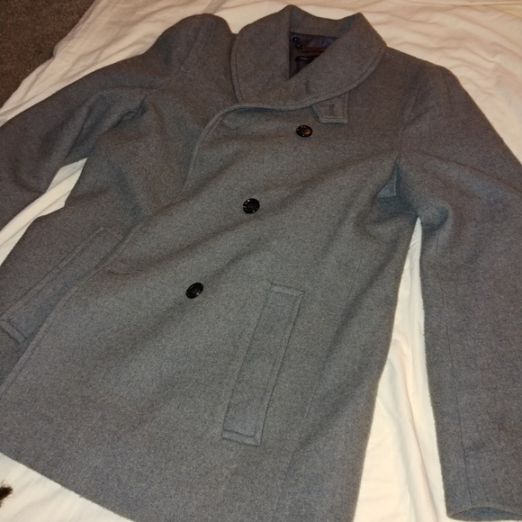 Marc Jacobs olive/army green peacoat - Picture 3 of 8